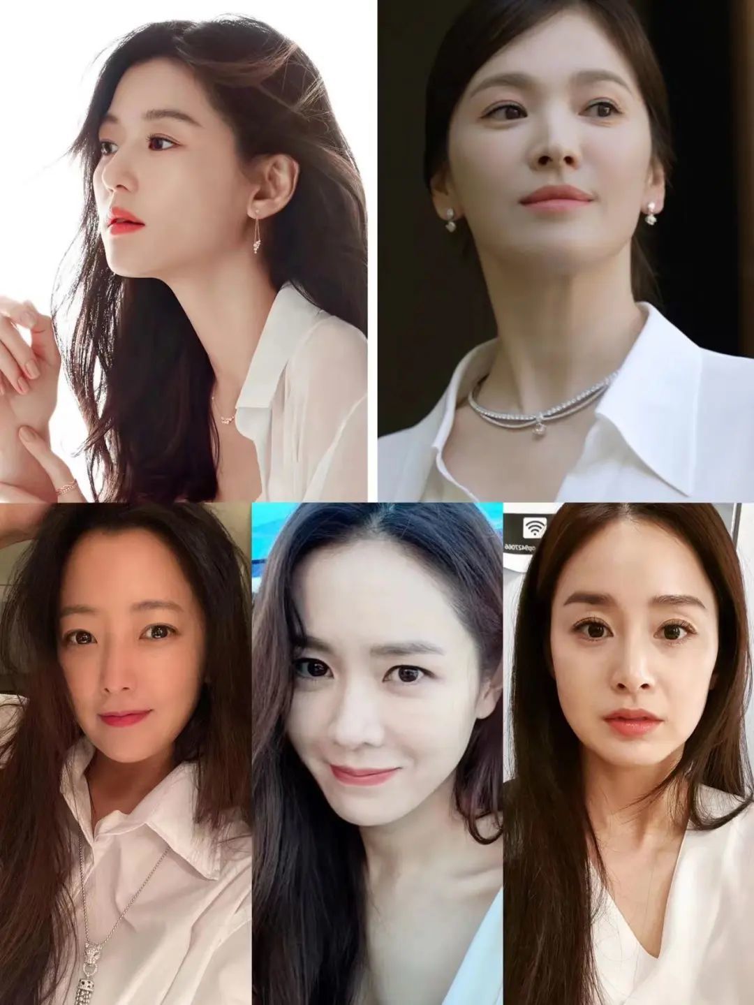 大眼韩国女明星_全智贤孙艺珍金喜善宋慧乔金泰熙_韩国五大美女